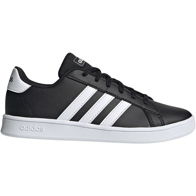 Adidas Grand Court K barnskor svartvita EF0102