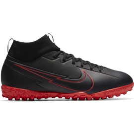 Nike Mercurial Superfly 7 Academy Tf Junior AT8143 060 fotbollssko svart svart