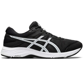 Asics Gel-Contend 6 svart och vitt 1011A667 003 mäns löparskor