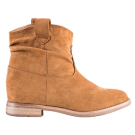 Marquiz Snygga cowboystövlar brun