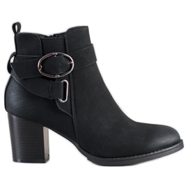 J. Star Casual stövlar med spänne svart