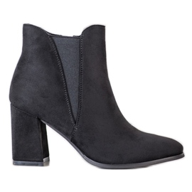 Lovery Mockaskor med dragkedja svart