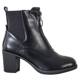 Gogo Varma stövlar med dragkedja svart