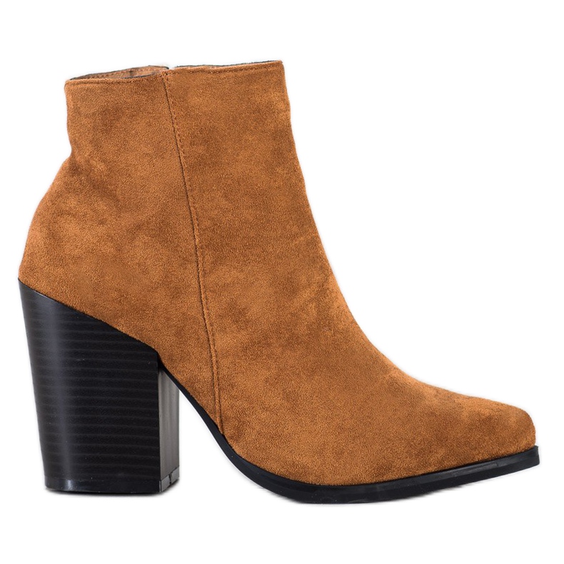 Marquiz Stövlar på ett stort inlägg brun