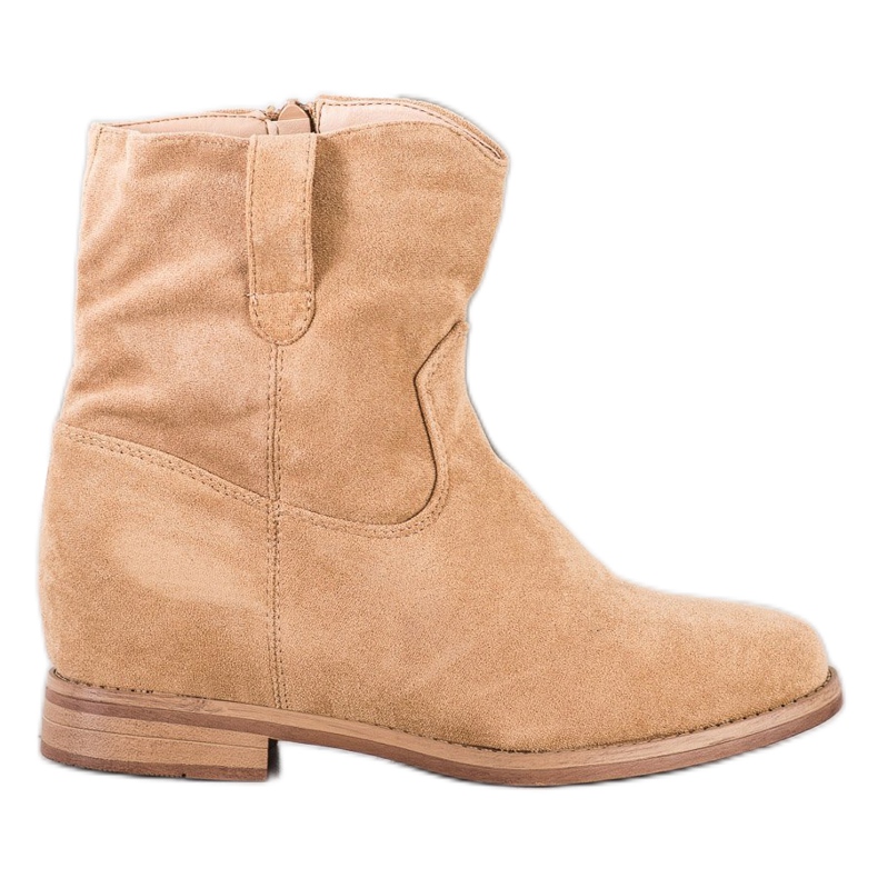 Seastar Varma cowboystövlar på kilen beige