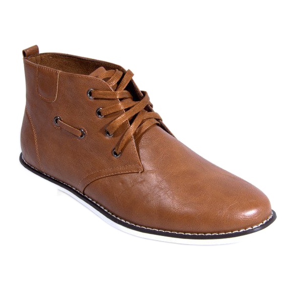 Höga snörskor TL8900 Camel brun
