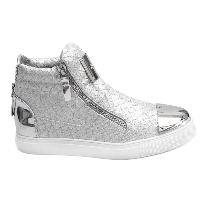 Höga sneakers Q55 Silver silver-