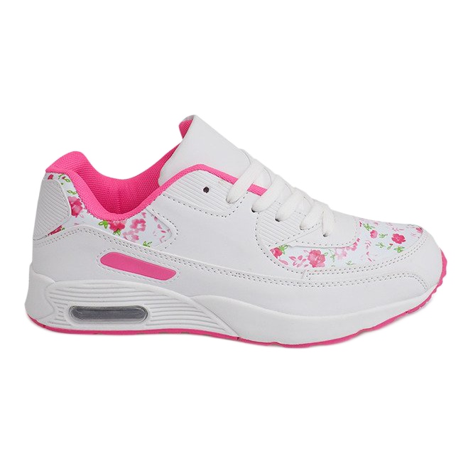 Flowers XT-18 vita sneakers rosa