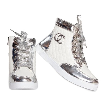 Höga sneakers R17 Vit silver-