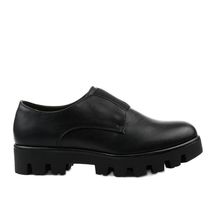 Celadella svarta slip-on skor