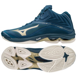 Mizuno Wave Lightning Z6 Mid M V1GA200551 volleybollskor flerfärgad, blå blå