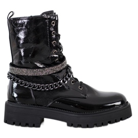 Seastar Svarta arbetare med en kedja