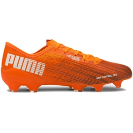 Fotbollsskor Puma Ultra 2.1 Fg Ag M 106080 01 mångfärgad apelsiner och röda