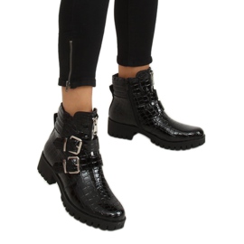Svart stövlar damskor XJ-29 Svart