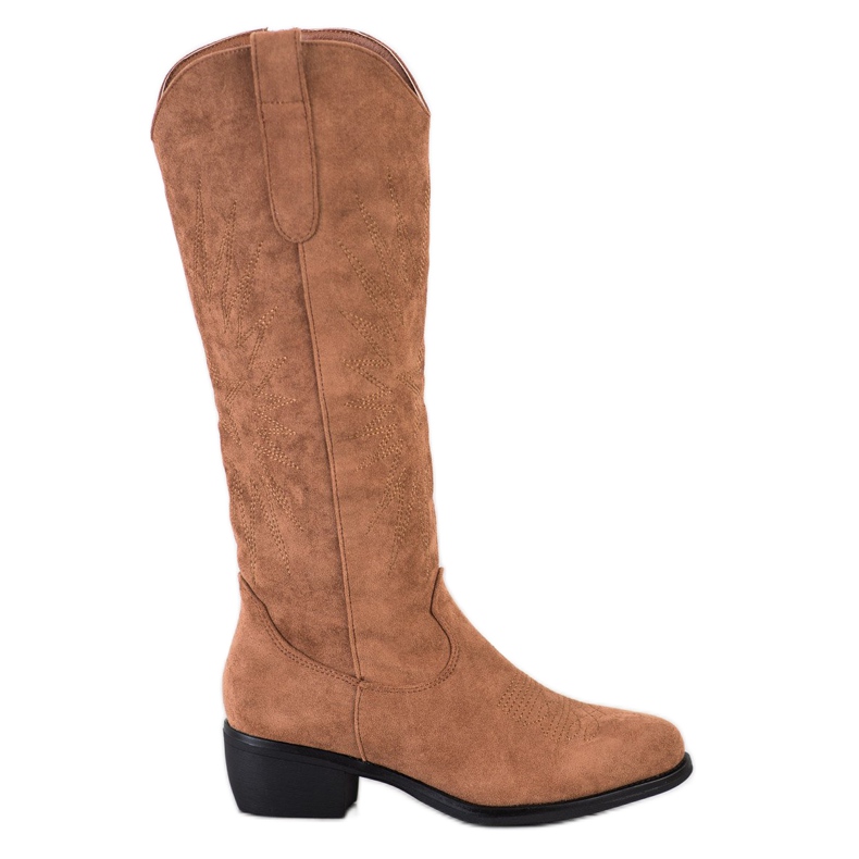 Bestelle Casual cowboy stövlar beige