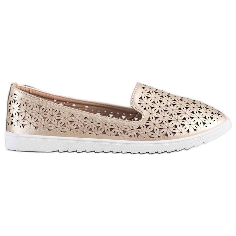 Renda Bekväma Openwork Lords gyllene