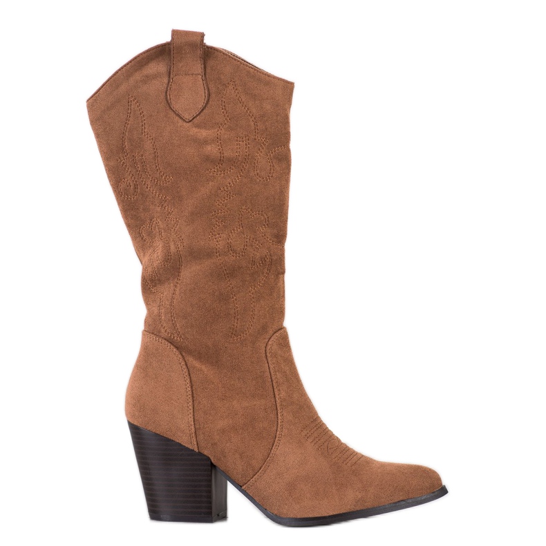 Bestelle Snygga Kozaik Cowgirls beige