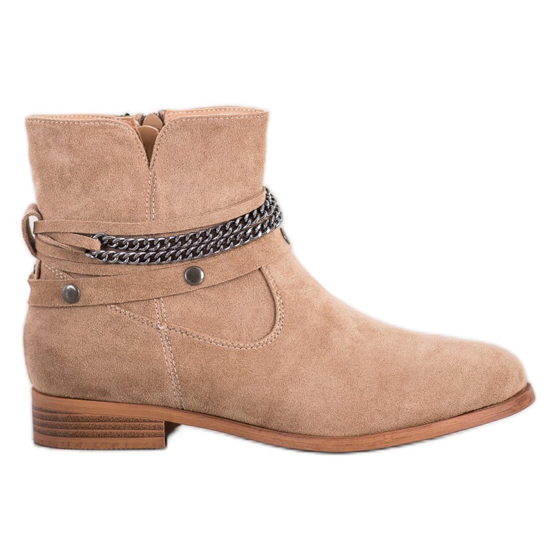 Cm Paris Cowgirls med en dekorativ kedja beige