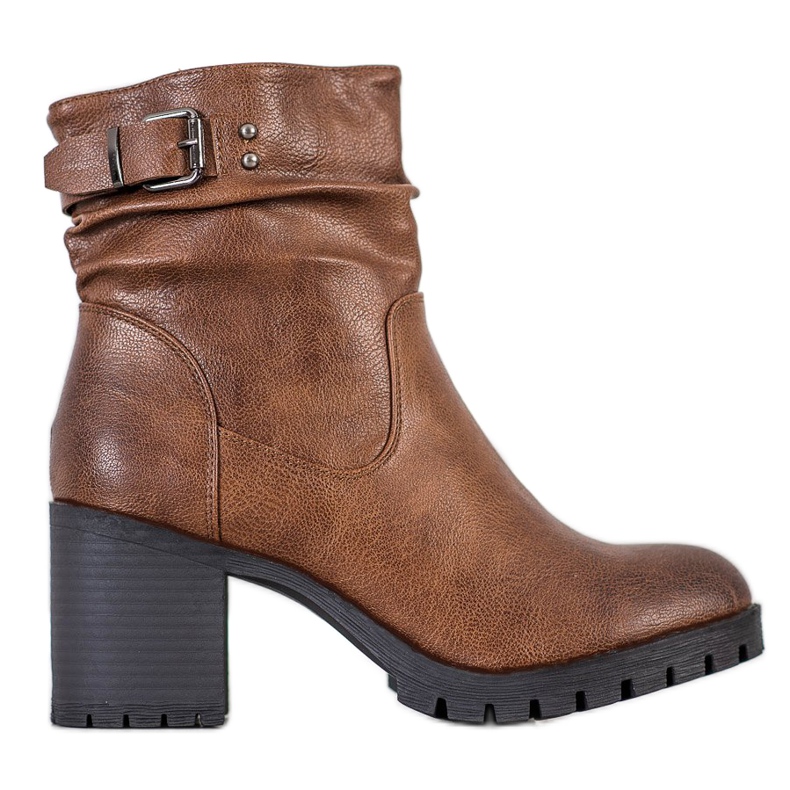 SDS Höga stövlar med isolering brun