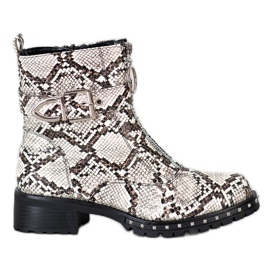 Kayla Snygga ormtryckarbetare mångfärgad