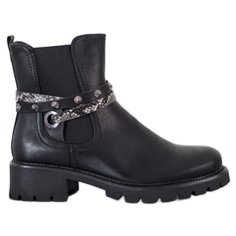 Super Me Eco Leather Workers svart