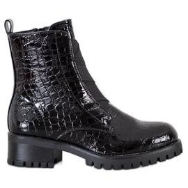 Super Me Workery Ormtryck svart