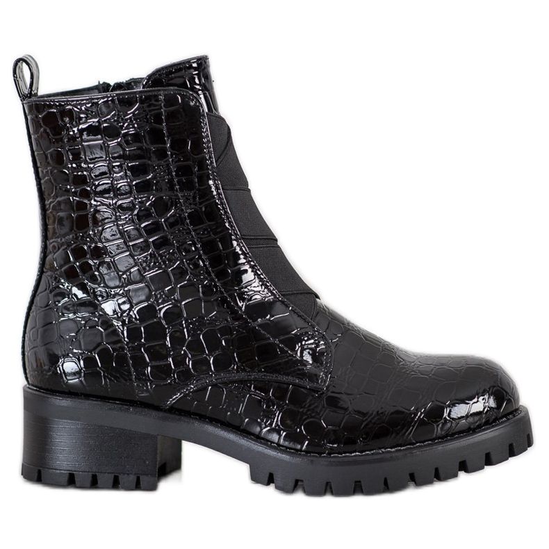 Super Me Workery Ormtryck svart