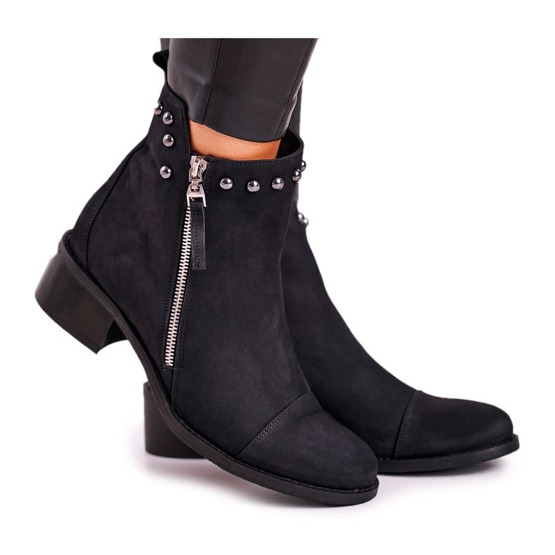 Varma stövlar i mocka för kvinnor Laura Messi Svart 1879