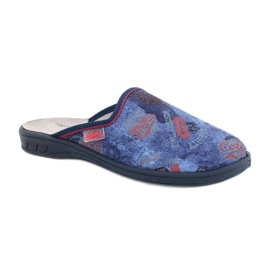 Befado färgade barnskor 707Y415 röd blå