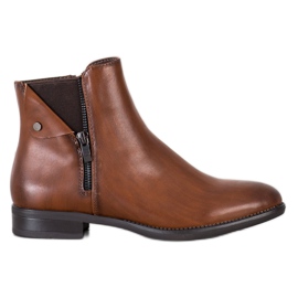 Klassiska Sergio Leone stövlar brun