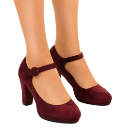 Rödbrun mockapumpar på Liayarus -pelaren