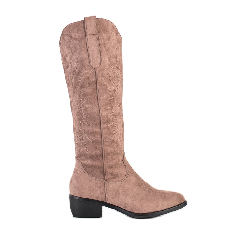 Bestelle Casual cowboy stövlar beige