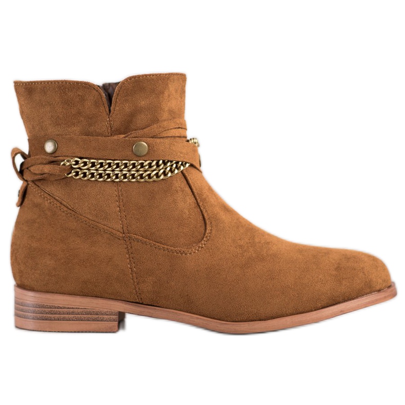 Cm Paris Cowgirls med en dekorativ kedja brun