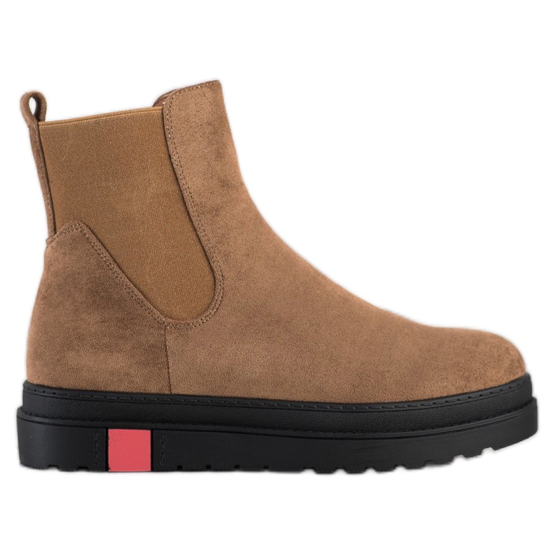 Seastar Stövlar på plattformen kaki grön