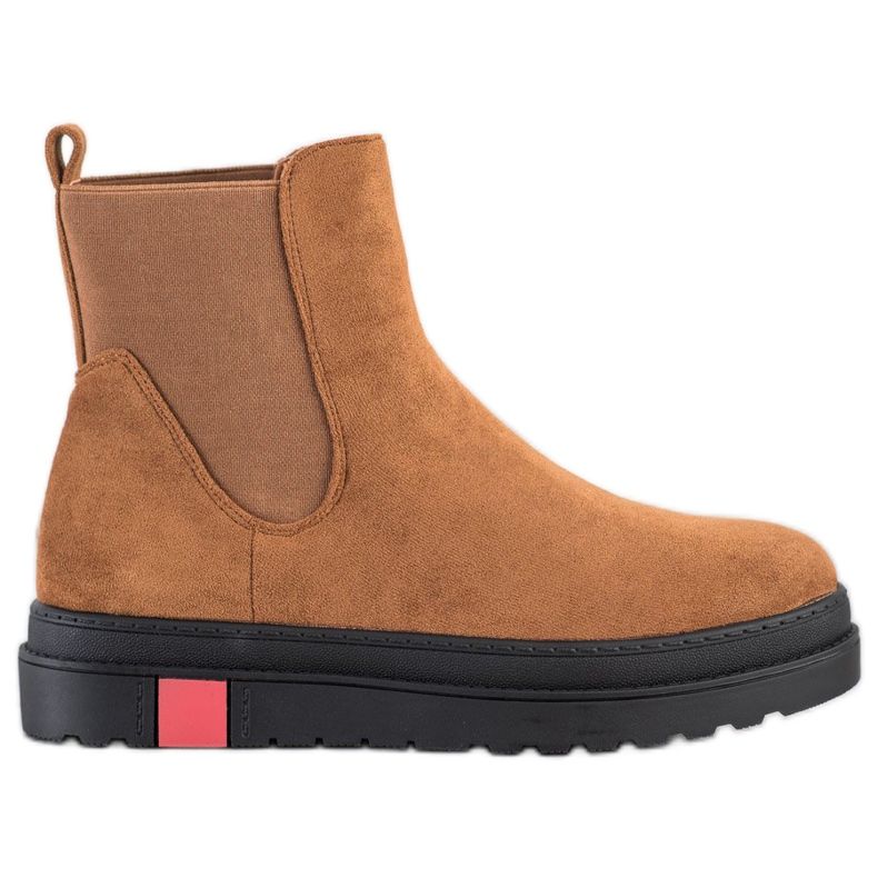 Seastar Stövlar på plattformen brun