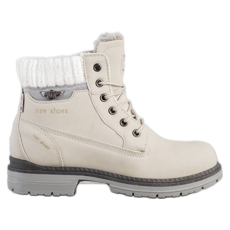 SHELOVET Nya skor vandringsskor beige