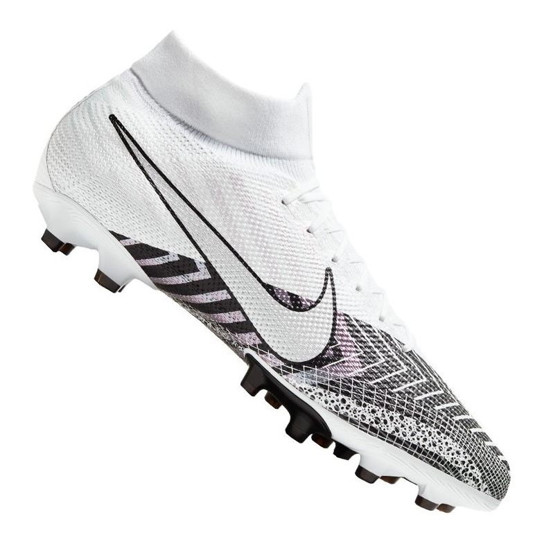 Nike Superfly 7 Pro Mds Fg BQ5483-110 fotbollsskor vit, svart, rosa vit