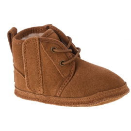 Ugg I Baby Neumel Beanie Set Spädbarn 1104729I-CHE brun