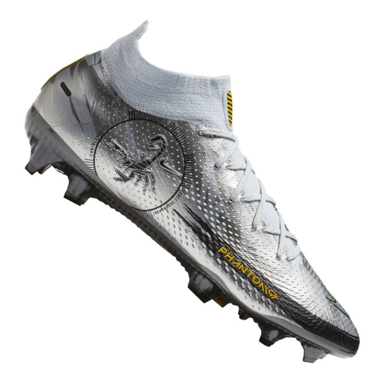 Nike Phantom Gt Elite Df Se Fg M CZ3844-001 fotbollsskor mångfärgad silver-