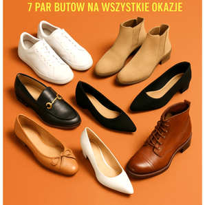 Capsuline Shoe Garderob - 7 par skor för alla livstillfällen