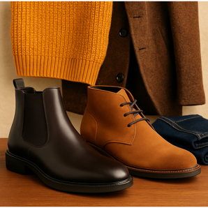 Ankelboots för män - en guide till stilar, styling och skötsel