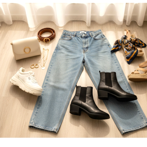 Mamma jeansskor – hur skapar man en fashionabel stil?