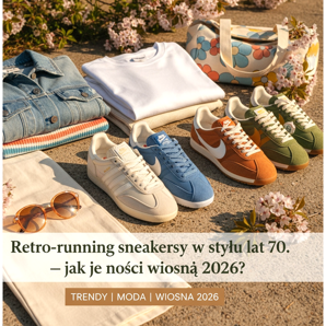 Retro sneakers i stil med 70-talet - hur bär man dem våren 2026?