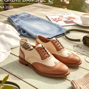 Oxfords för kvinnor - unisex elegans för våren 2026