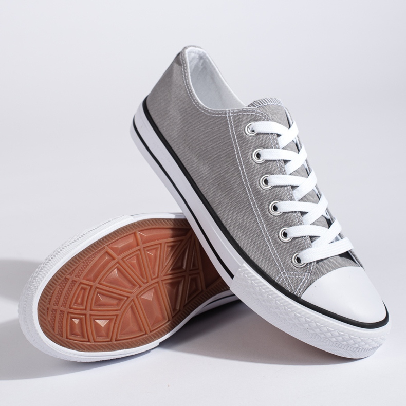 Vico Gråa herrsneakers 1