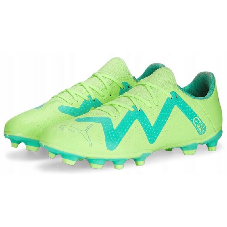 Puma Future Play FG/AG M 107187 03 fotbollsskor grön grön 1