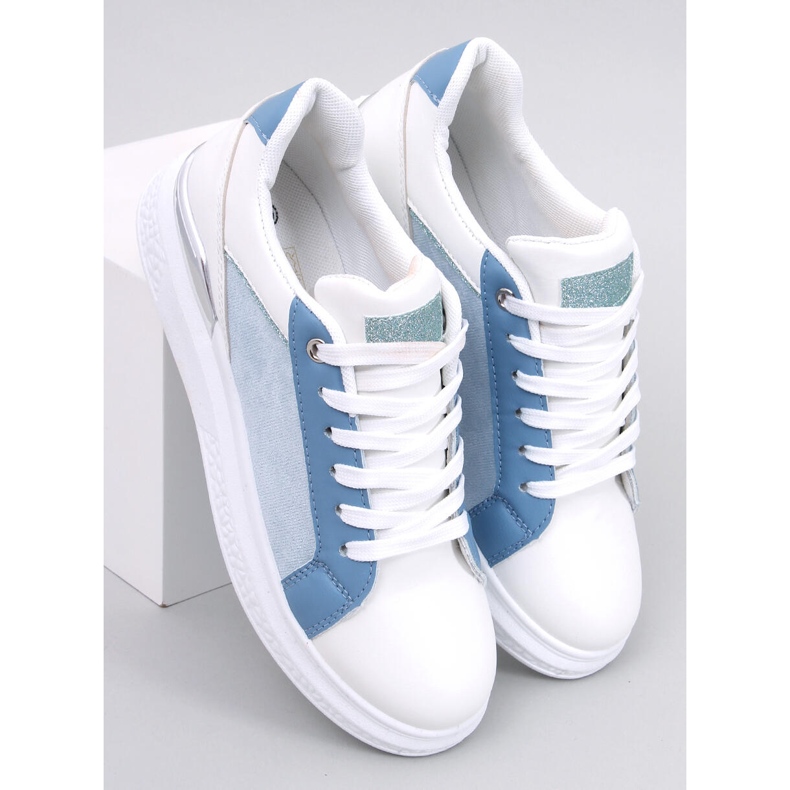Fontell Blue damsneakers blå 1