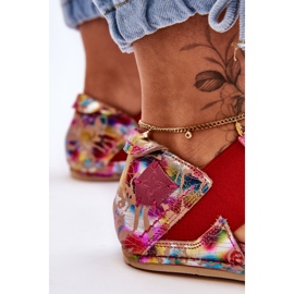 Lädersandaler Med Welt Maciejka 03375-44 Rosa 2