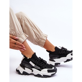 PS1 Slip-on socksneakers dam svart Keaton 2