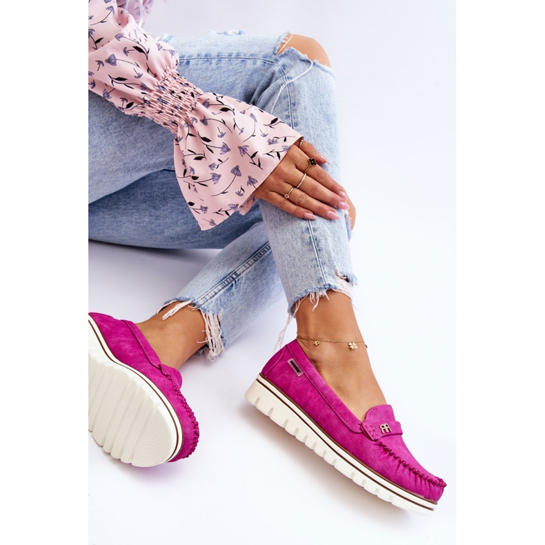PS1 Platform Loafers dam Fuchsia Mirren rosa 1